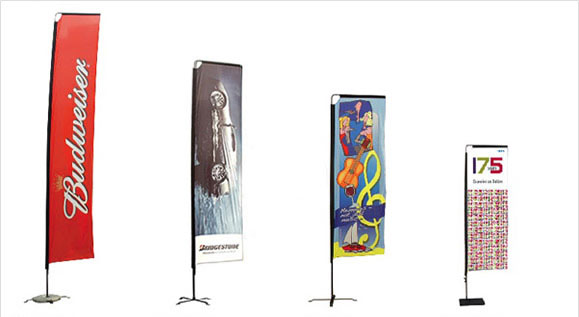 Banderolas, medios de comunicación